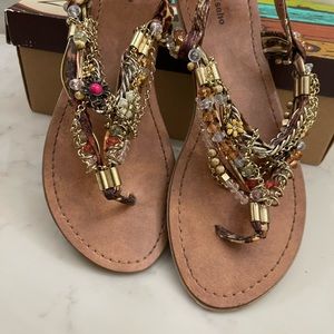 Zigi Soho beaded sandles